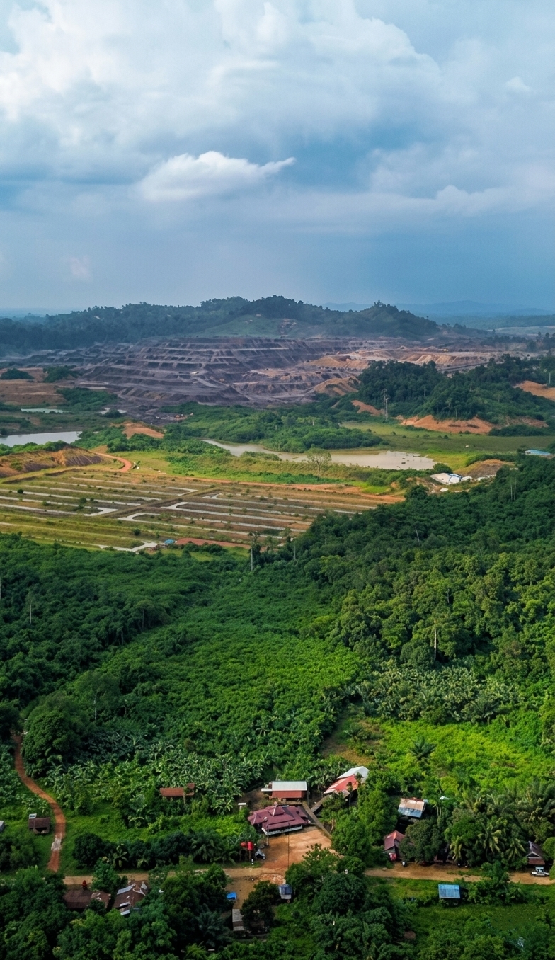 Hilangnya Berkah Alam Kalimantan Di Desa Tebangan Lembak Kutim