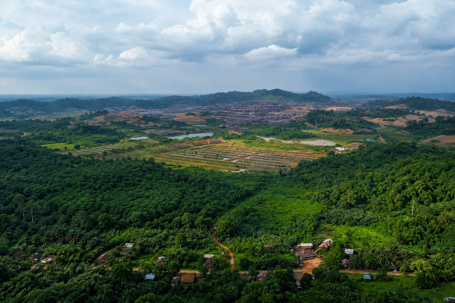 Hilangnya Berkah Alam Kalimantan Di Desa Tebangan Lembak Kutim