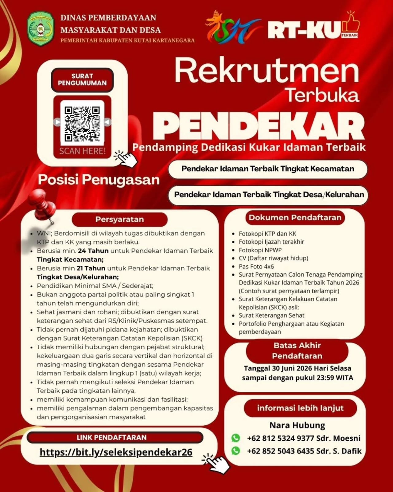 Rekruitment Pendekar Idaman